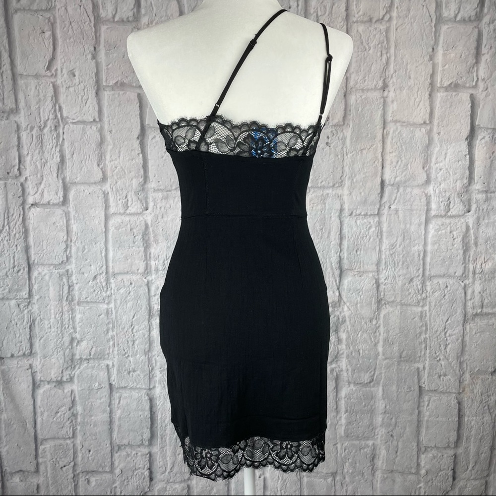 Free People Premonitions Lace Trim Bodycon Dress - Picture 10 of 11
